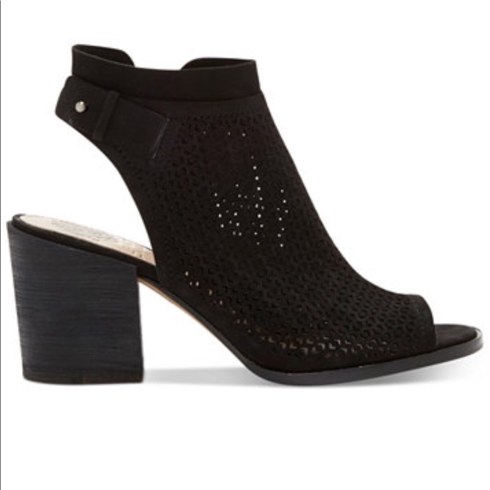 Black Vince Camuto booties. Only worn once!
